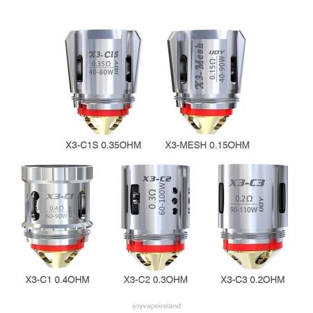 iJOY store - iJOY Captain X3 Replacement Coils (Pack Of 3) 062L109